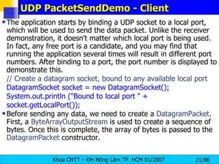 Udp Programming | PPT