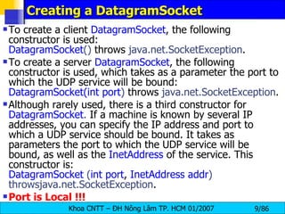 Udp Programming | PPT