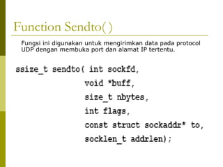 Comprehensive Guide to UDP Socket Programming and Communication | PPT