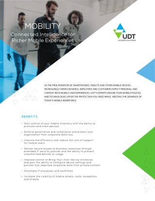 UDT - United Data Technologies - Mobility