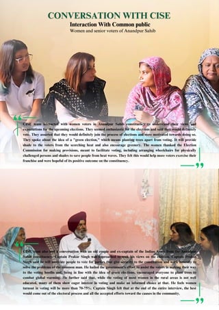 Udyam-Anandpur Sahib Green Election Report | PDF