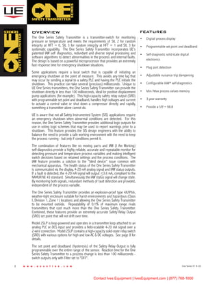 UE One Series Safety Transmitter | PDF