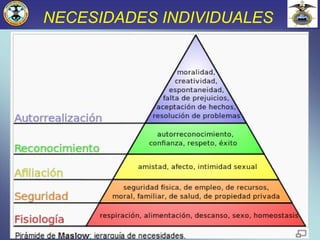 NECESIDADES INDIVIDUALES
 