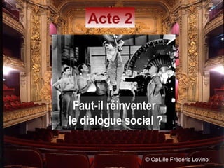 ©  OpLille Frédéric Lovino Acte 2 Faut-il réinventer  le dialogue social ? 