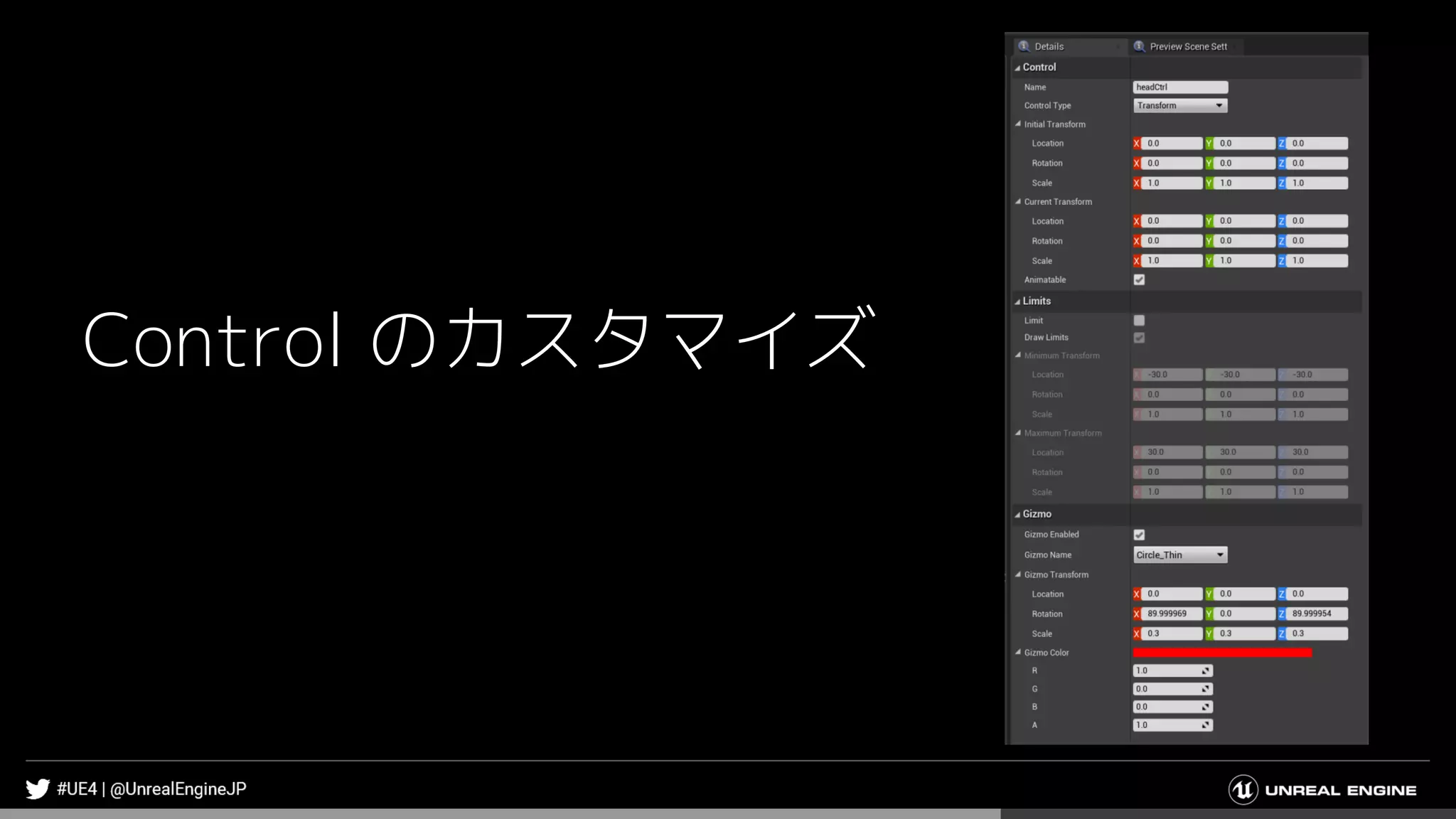 Control のカスタマイズ
 