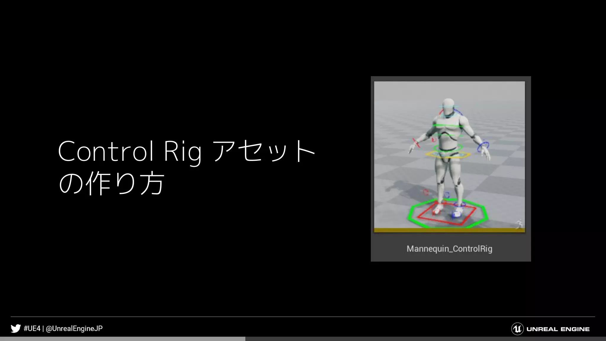 Control Rig アセット
の作り方
 