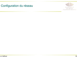 56
L.A. Steffenel
Configuration du réseau
 