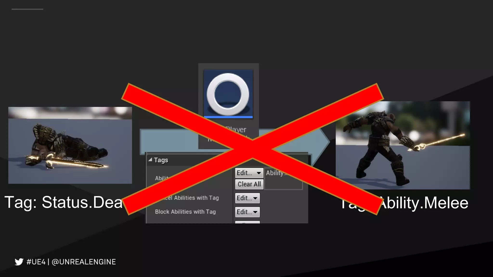Tag: Status.Dead Tag: Ability.Melee
 
