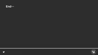 End…
 