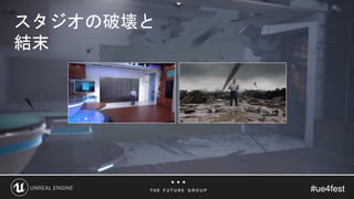 #ue4fest#ue4fest
スタジオの破壊と
結末