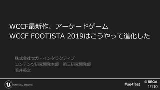 WCCF最新作、アーケードゲームWCCF FOOTISTA 2019はこうやって進化した 