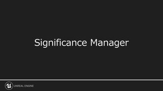 Significance Manager
 