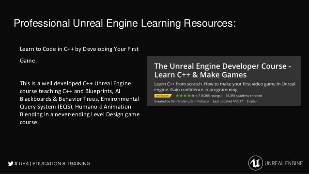 Unreal Open Day 17 Unreal Engine Education Training Unreal Open Day 17 Unreal Engine Education Training