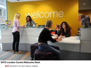 INTO London Centre-Welcome Desk 