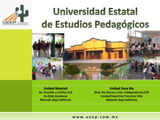 Universidad Estatal  de Estudios Pedagógicos 