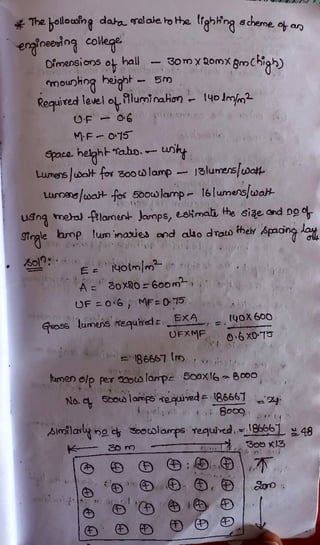 .If- 11,Q_ b"n"td'"'t d~ ..--oioJe."' I¾. 1ra1-ih'1! Schen,e_ 0 ~,,,,
· -e~nee,Jn~ COllef
[)/mensior,s ot hall - _30m)(Qomi<_
gm(~l~f))
• 'W)OUT)~na heJ~fir - 5'1'J . ' ·
~e'l"'i.-e.d le-ie.l o~ ftlu"11 ooH01'l :... 140 lrn/,,,2..
O·F - o,i;;
l'·F - 0•15"'
~to he.ianl-'faiu). - un'ht
~/~ fo, "oeotill~ - 1olu={~
. '
.W'<l<n'l / u,oJ+- to' &>ow Jamp r II, Iumens{woil--
, 11·· ..
uSn1 meh,J iilorow- }<,Mps, u;~m<il1 I-he si~e, a,,d D!l 't
$1le ~p 1,..,., ·,,,a,<J~ o;,d ol.so dn,.w lh& /4p:td'1 ~ 1
. . . . '
~01": ' ' ', . : .,_
r ~ ~ 14olm/tn · · ·· . · , ,
' ' . . '}_
A~ • 001<11.0::-Goom , , ·
L)F :.O'b I tJF":0-15 .
~ lu.mu,S' rwiu.'r,.dc El<:/! , = - 14ox.&oo
UFX"F_ ~ ,I, 1<0-1'::r
.- I
·=·18&&!>1 ll<) , ., ,:. _, . ' ,
lbmen e/p ~~ ~w l°"'f'.c 5oox lb= l!,ooo ,
. , . . . .
t,le,. ' !:mt.l ai,;i:e, ~.:.ed =- ·860~1 - -~ ;
l . ,·  . 1 , ; Boco ,
' r . " I I
,blrriTla<~ ..,Q. i:j,, '!MWI °"'fS 'fe<:JW-d ,,• ~bJ ;;_48
I(. ;:';O ...-, - , . ., Ii- ,,
:3'.':° I( 1:3
~ ~ ® ~=~ - ~ '~ --
(!) ' -
~ '' ® ,(t) . © ,.· (t) ~ ;
, ! ·e· {£)1'Q') ~ I~ ®
® ® t.!) ® ®
 