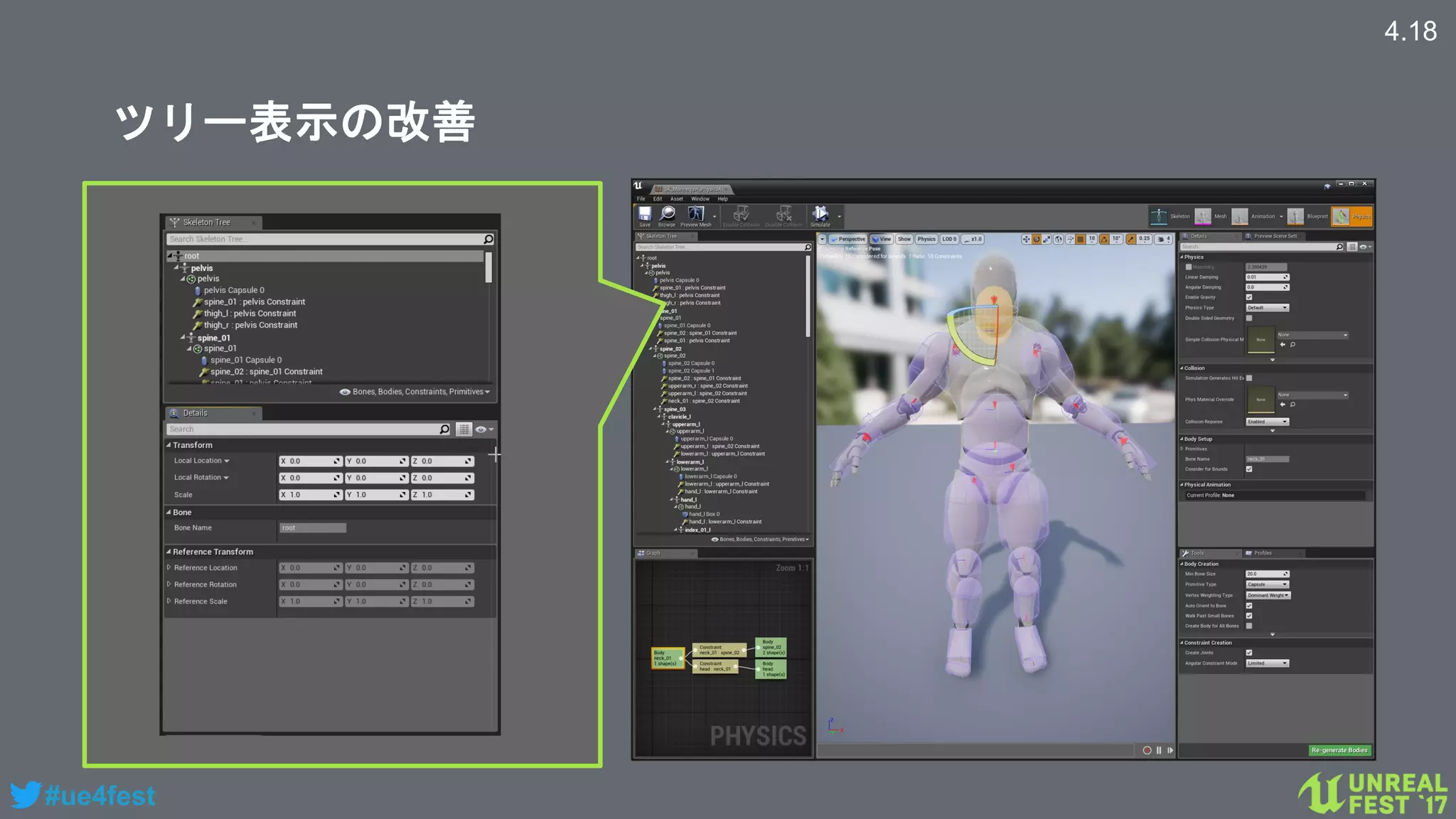 #ue4fest
ツリー表示の改善
4.18
 