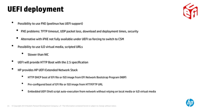 UEFI presentation | PDF | Operating Systems | Computer Software and ...