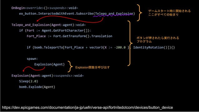 [UEFN_Verse] Player and agent and fort_character | PPTX | Programming ...