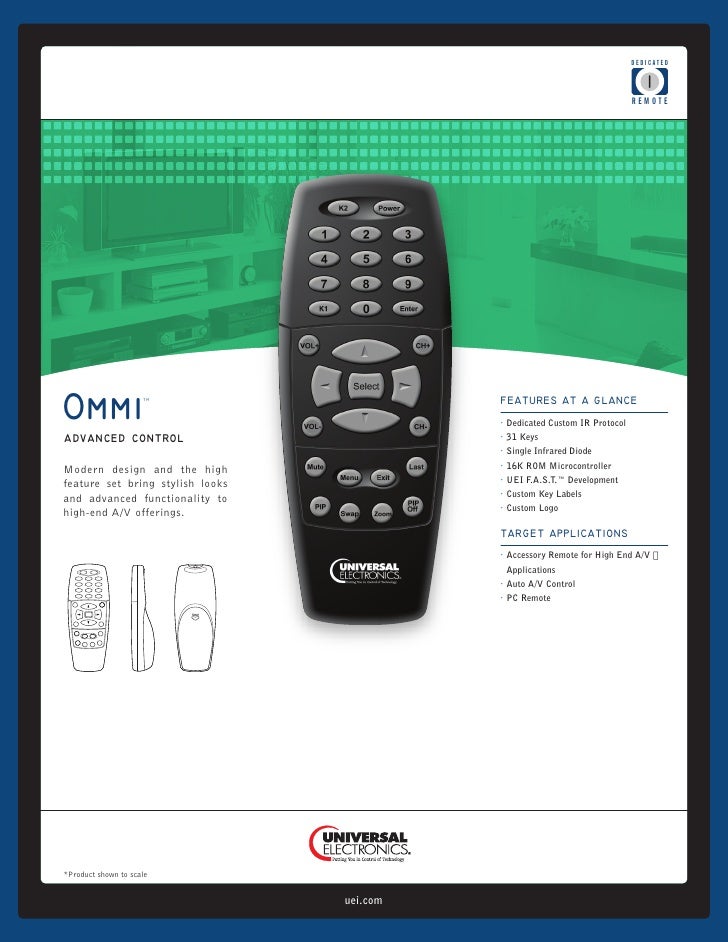 Uei Remote Controls