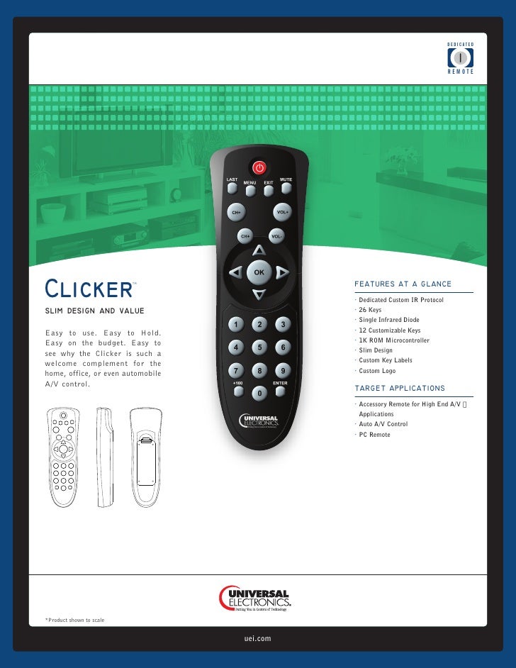 Uei Remote Controls