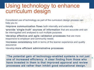 Developing a technology enhanced learning strategy | PPT