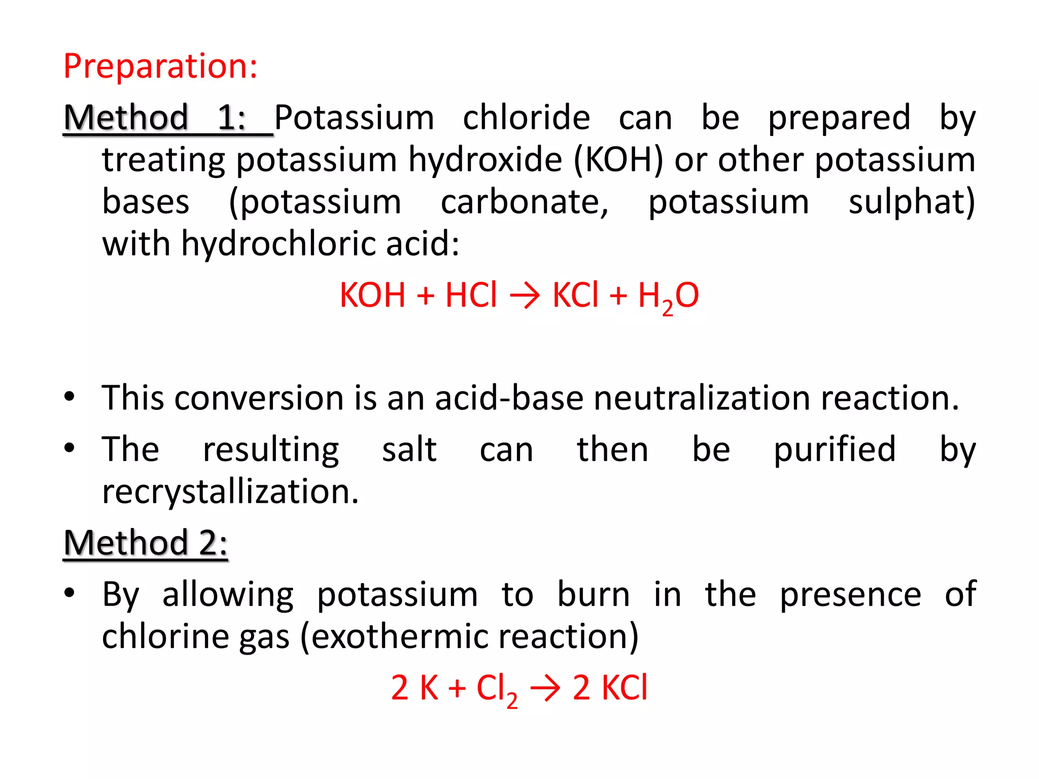 Electrolytes used in replacement therapy | PDF