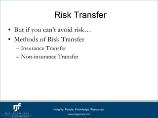 Uel Risk Mgmt Bus Ins Pres July 13 2010 Final