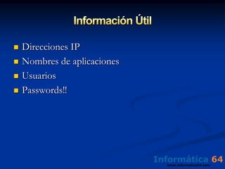 Estructura FicherosTerminal Server RDP File