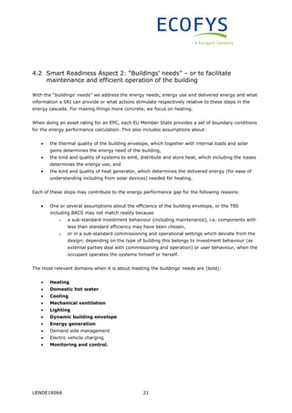 The Smart Readiness Indicator: A potential, forward-looking EPC ...