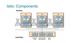 Istio: Components
 