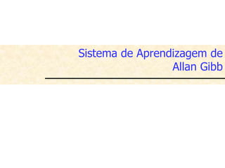 Sistema de Aprendizagem de
Allan Gibb
 