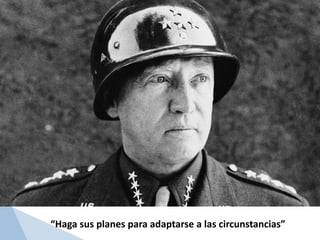 El Sistema de Información de Mercados
“Haga sus planes para adaptarse a las circunstancias”
 