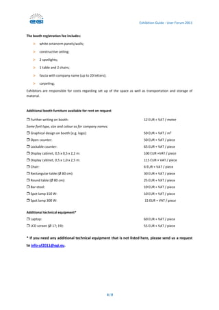 Uf 2011 exhibition_guide | PDF | Business Expos & Conferences | Events