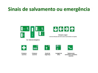 Sinais de salvamento ou emergência
 