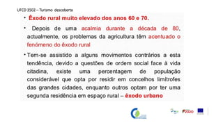 UFCD 3502 – Turismo descoberta
 