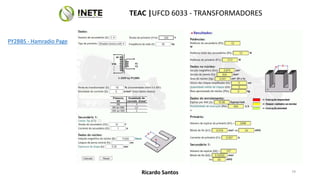 PY2BBS - Hamradio Page
79
TEAC |UFCD 6033 - TRANSFORMADORES
Ricardo Santos
 