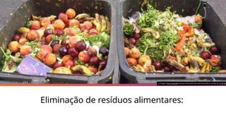 Eliminação de resíduos alimentares:
A imagem Esta Fotografia de Autor Desconhecido está licenciada ao abrigo da CC BY-ND
 
