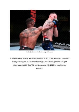UFC Fight Night Tonight Slide 4