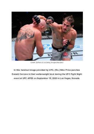UFC Fight Night Tonight Slide 7