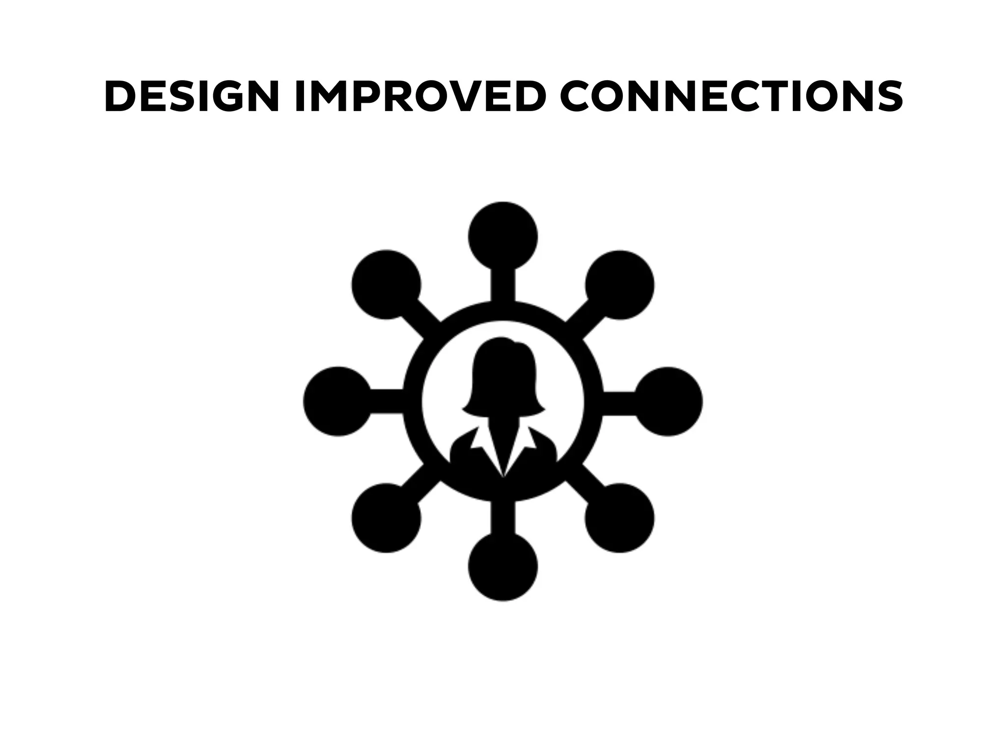 DESIGN IMPROVED CONNECTIONS
 