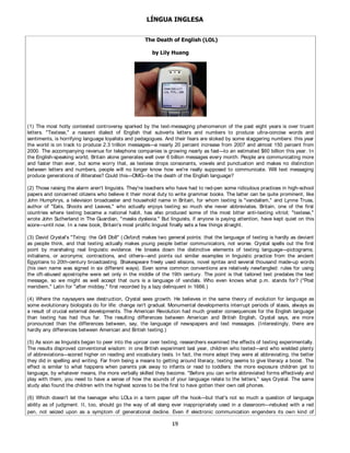 *(2*5$),$




 48(67­2



Observe as figuras.

                                                                                          A                                                 B




(Disponível em: http:/ / www.brasilescola.com/ brasil/ clima-    (Disponível em:  http:/ / segundosanosporandre.blogspot.com/ 2008/ 04/ aula-3-clima-do-brasil.html .
brasileirohtm . Acesso em: 24 set. 2009.)                        Acesso em: 24 set. 2009.)




O clima é um dos elementos fundamentais na caracterização das paisagens. Analise as diferenças apresentadas nos
climogramas A e B, relacionando-os às áreas correspondentes no mapa, e caracterize a paisagem fitogeográfica
correspondente em cada caso.


 48(67­2




               0HX ILOKR VXUIRX QR WVXQDPL GL] PmH GH EUDVLOHLUR HP 6DPRD



               A mãe do chefe de cozinha brasileiro Guilherme Costa, 27 anos, disse que o filho surfou sobre
               uma tsunami para escapar da tragédia ocorrida em Samoa, ilha localizada em meio ao Oceano
               Pacífico.
               A família e amigos de Sônia Costa seguem de plantão em sua casa em Florianópolis à espera de
               notícias do filho, que estava no mar quando a tsunami atingiu a costa. Segundo ela, Guilherme
               acabou se machucando ao ser jogado contra corais, mas já telefonou para casa e diz estar bem de
               saúde. Ele contou que o mar foi sugando tudo e que, depois de ser lançado sobre os corais, ele
               acabou dentro de uma casa, afirma. Ali ele colocou duas crianças em cima da prancha de surfe e
               conseguiu sair remando.


                                                     (Disponível em:  http:/ / noticias.terra.com.br/ mundo/ noticias/  . Acesso em: 01 out. 2009.)




Aponte as diferenças na origem do tsunami e das ondas comuns e explique por que esse fenômeno tem assolado
particularmente a região SE da Ásia e a Oceania.
 