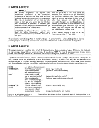 A expressão “Brasil, país do futuro” tem origem em uma obra do escritor austríaco Stefan Zweig publicada em 1941. Essa
expressão veio à tona novamente agora, a partir do cenário sócio-político-econômico ilustrado pelos textos abaixo. Com
base nesse cenário, redija um texto, em forma de um editorial jornalístico, discutindo a seguinte questão: 35e6$/
23$ '(  2/,03Ë$'$6 '(  2 )87852 ),1$/0(17( +(*28




7(;72 ,




                                                                 (www.bpblogsport.com)                        (www.tvcanal13.com.br)
               (wwwblogspetrobras.com.br)

                                                          De acordo com dados divulgados pelo Governo Federal, os investimentos
    Segundo a Petrobras, a produção de                    previstos para a Copa de 2014 e para as Olimpíadas de 2016 são da ordem
    petróleo no pré-sal brasileiro chegará, em            de 30 bilhões de reais. Para o governo e alguns economistas, retornarão aos
    2014, a 225 mil barris por dia – a                    cofres públicos em torno de 30% a mais do valor investido, além de serem
    produção atual é de 22 mil barris/ dia.               gerados empregos e de se promoverem melhorias de infraestrutura em
                                                          cidades e estados envolvidos.



7(;72 ,,

A escolha do Rio de Janeiro como sede dos Jogos Olímpicos de 2016 é a última prova de que para o Brasil, um dos países mais
glamurosos e carismáticos do mundo, os bons tempos estão começando, de acordo com uma elogiosa reportagem publicada neste
domingo pelo semanário britânico The Observer . Tão frequentemente descritos como pertencentes a um 'país do futuro', os
brasileiros viram-se vivendo o presente neste fim de semana, escreveu o correspondente Tom Phillips, do Rio de Janeiro. No entanto,
a reportagem lembra que, em meio à crescente importância econômica, política e ambiental, o Brasil ainda tem vastos exércitos de
pobres. O país ainda tem um dos níveis de desigualdade mais altos do planeta, com os 10% mais ricos em posse de metade da
renda do país, enquanto menos de 1% dela pinga para os 10% mais pobres, afirma o Observer .
                            (THE OBSERVER: com Rio 2016, país do futuro vive o presente. Disponível em:  oglobo.com . Acesso em: 10 out. 2009.)
 