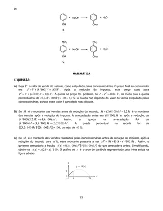 - foram firmados compromissos concernentes ao pacto democrático entre os Estados signatários, contre iniciativas de
golpe de estado.


B) Será considerada como resposta uma redação que, minimamente contenha as seguintes referências:

A ALCA – Área de Livre Comércio das Américas é um projeto de formação de uma união aduaneira ou bloco econômico,
proposto pelos Estados Unidos, na Cúpula das Américas realizada em Miami, em 1994, excluindo a participação de Cuba.

O projeto da ALCA propôs a superação gradual das barreiras aduaneiras ou de comercio entre os países membros,
incluindo isenções alfandegárias para diversos itens entre esses países.

4XDQWR       DRV   DVSHFWRV   UHODFLRQDGRV   jV   UHVLVWrQFLDV   j   SDUWLFLSDomR   QD   $/$   VHUmR   FRQVLGHUDGDV   FLWDo}HV

GLYHUVDV TXH HP OLQKDV JHUDLV FRQVLGHUHP



- a participação na ALCA seria desfavorável ao comércio do Brasil, porque implicaria em desequilíbrio da balança
comercial;

- os Estados Unidos preservariam determinadas barreiras alfandegárias para proteger sua economia, principalmente em
relação aos produtos agrícolas;

- a ALCA enfraqueceria os blocos pré-existentes, como o MERCOSUL, a Comunidade Andina e suas respectivas
perspectivas de integração da América Latina;

- a ALCA consolidaria a liderança e predomínio dos Estados Unidos, isto é, consolidaria sua hegemonia sobre os Estados
do continente;

- a ALCA é a expressão do projeto de globalização dos Estados Unidos, em relação ao mercado regional do continente
americano;

- a ALCA é a expressão imperialista do projeto neoliberal que consolidaria a dependência regional.

    w
       48(67­2



A) Honduras, América Central, Continente Latino Americano.

B) O Continente latino-americano desde os séculos XIX e XX foi caracterizado pelo predomínio do caudilhismo e pelas
ditaduras civis e militares, permeados pelo exercício populista de controle do universo simbólico, racional e emotivo das
massas.

Desse modo, através de concessões, doações e promessas de inserção do maior número de indivíduos no conceito de
cidadania, os regimes liberais democráticos na América Latina ainda não conseguiram superar conteúdos e práticas do
autoritarismo e dispensar o líder populista e o populismo para alcançar os seus objetivos.

        •   Conceitos e palavras chaves: caudilhismo, ditadura, massas, democracia, autoritarismo, demagogia, política,
            cultura.
 