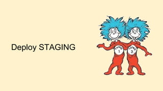 Deploy STAGING
 