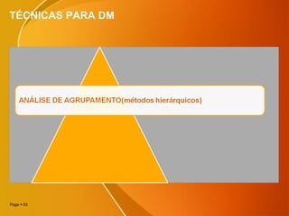 Page  53
TÉCNICAS PARA DM
 