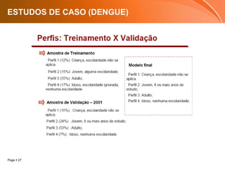 Page  27
ESTUDOS DE CASO (DENGUE)
 
