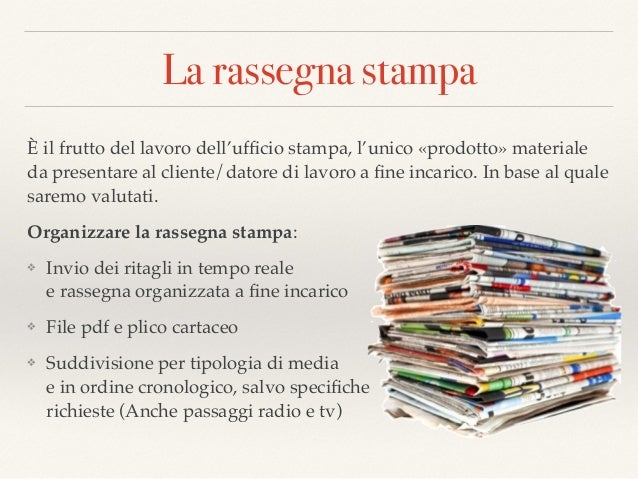 L Ufficio Stampa E La Comunicazione Strategica