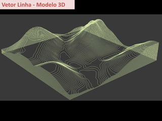 Vetor Linha - Modelo 3D
 