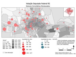 Setores Censitátios Destacados
oposição
 